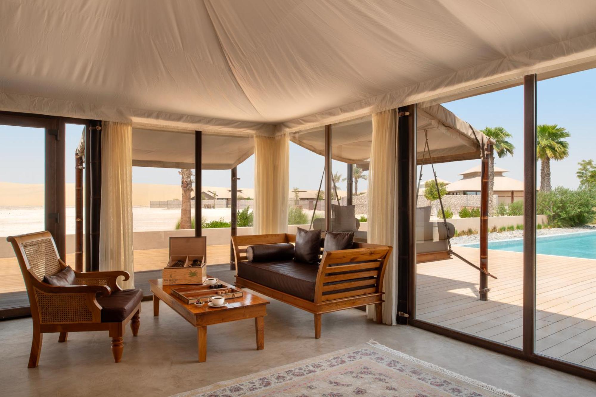 فندق The Outpost Al Barari Camp مسيعيد المظهر الخارجي الصورة